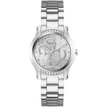 GUESS Annette Crystals Silver Stainless Steel Bracelet