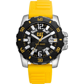 CATERPILLAR Steel Barricade Yellow Silicone Strap