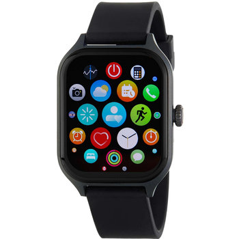 MAREA Smartwatch Black Silicone Strap