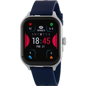 MAREA Smartwatch Blue Silicone Strap