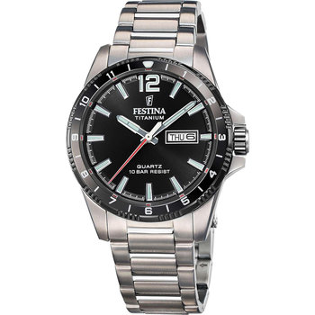 FESTINA Silver Titanium Bracelet