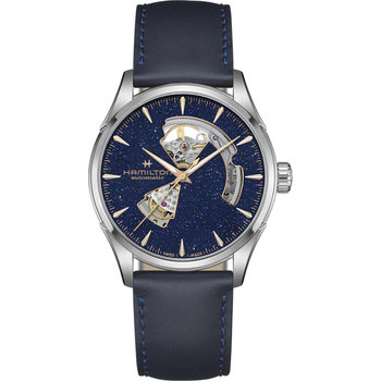 HAMILTON Jazzmaster Automatic Blue Leather Strap