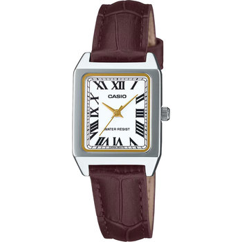 CASIO Collection Brown Leather Strap