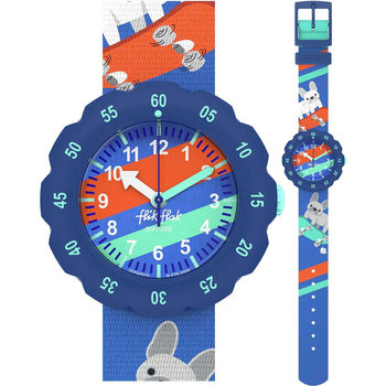 FLIK FLAK Skating Frenchie Multicolor Plastic Strap