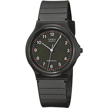 CASIO Standard Black Plastic Strap