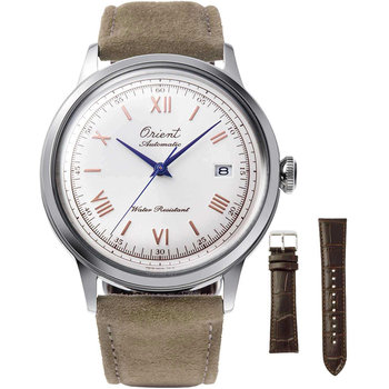 ORIENT Classic Bambino Automatic Brown Leather Strap Limited Edition Gift Set