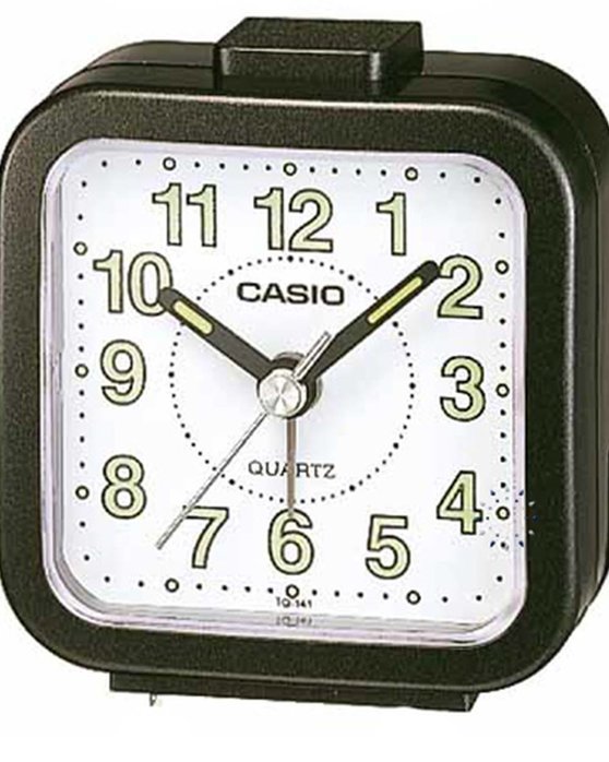 CASIO Wake Up Timer Black Resin Case