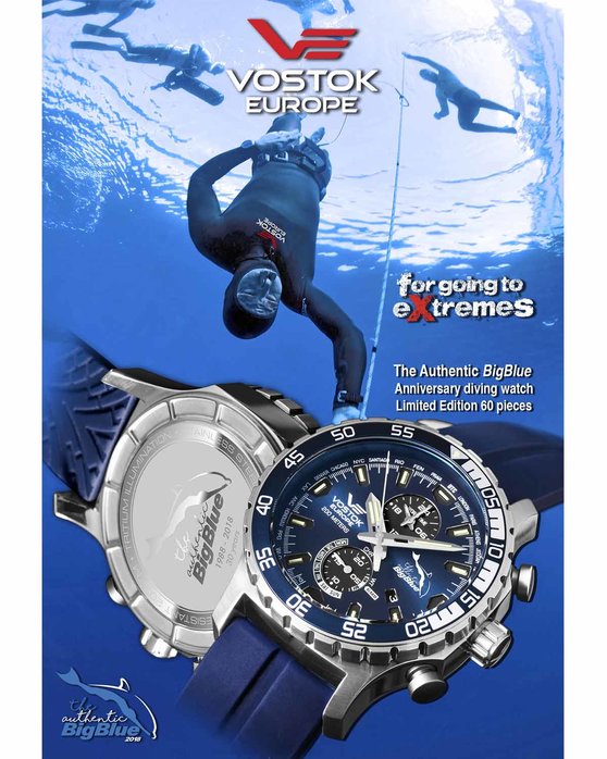 Vostok europe clearance big blue