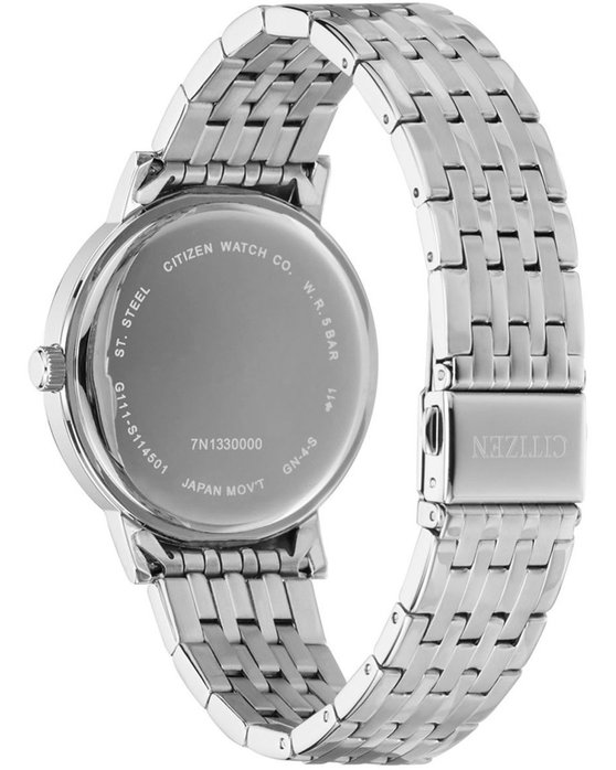 CITIZEN Gents Silver Stainless Steel Bracelet