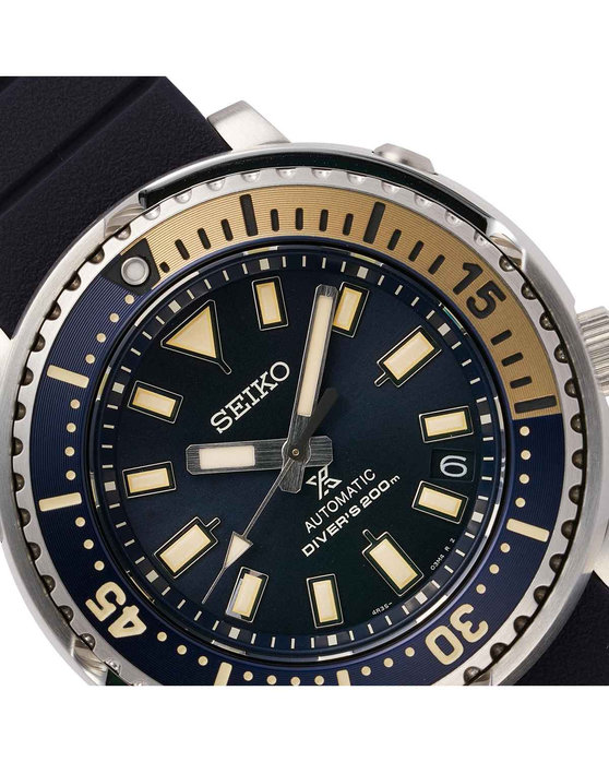 SEIKO Prospex Divers Automatic Black Silicone Strap