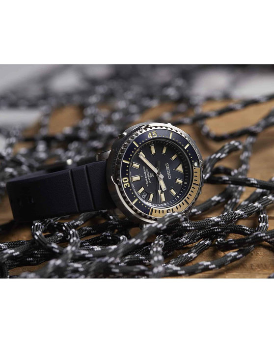 SEIKO Prospex Divers Automatic Black Silicone Strap