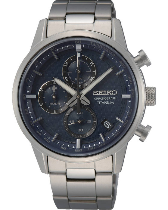 SEIKO Urban Sports Silver Titanium Bracelet