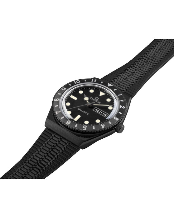 TIMEX Q Reissue Black Stainless Steel Bracelet