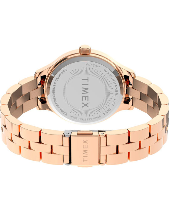 TIMEX Peyton Rose Gold Stainless Steel Bracelet