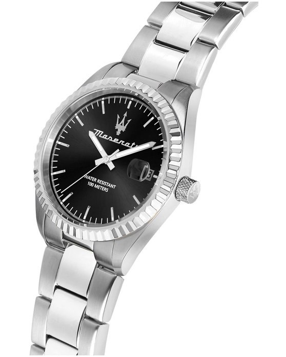 MASERATI Competizione Silver Stainless Steel Bracelet