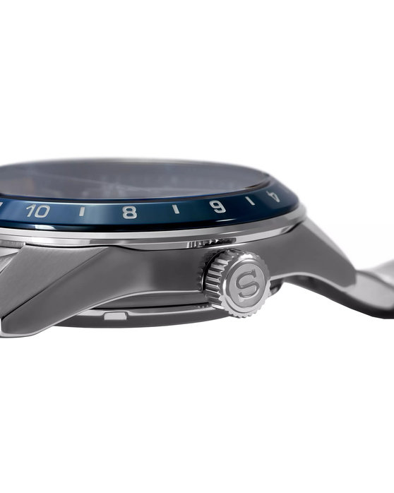 SEIKO Presage GMT Automatic Silver Stainless Steel Bracelet