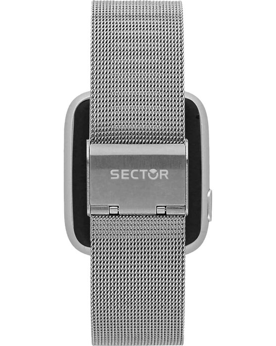 SECTOR S-04 Smartwatch Silver Metallic Bracelet