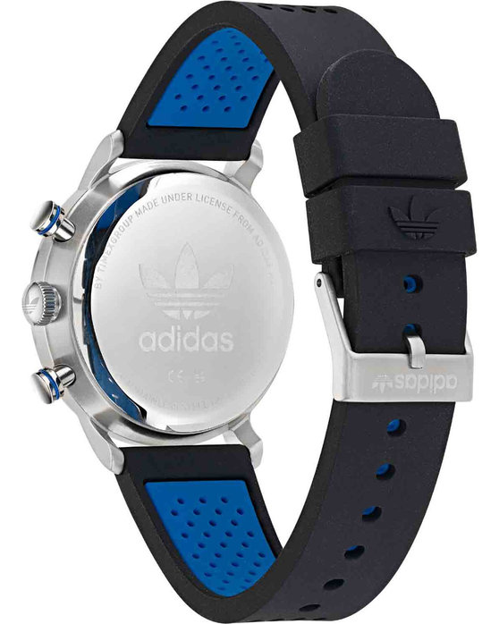 ADIDAS ORIGINALS Code One Chronograph Black Silicone Strap