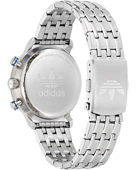 ADIDAS ORIGINALS Code One Chronograph Silver Stainless Steel Bracelet