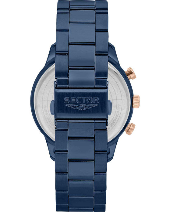 SECTOR 270 Chronograph Blue Stainless Steel Strap