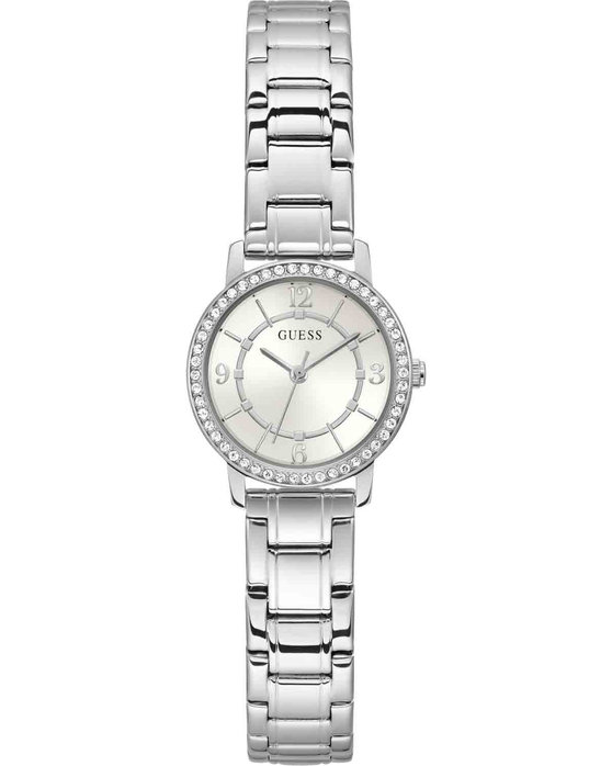 GUESS Melody Crystals Silver Stainless Steel Bracelet