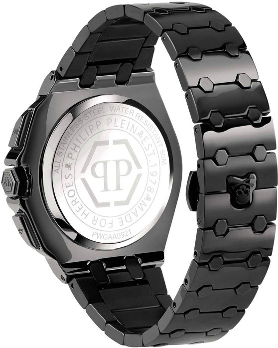 PHILIPP PLEIN The Plein Extreme Chronograph Black Stainless Steel Bracelet