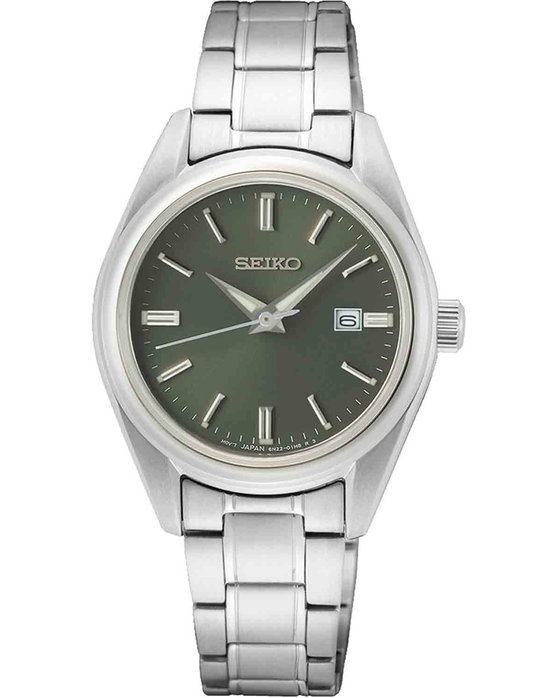 SEIKO Essential Time Silver Stainless Steel Bracelet