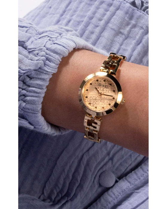 GUESS Lady G Gold Stainless Steel Bracelet