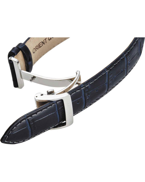 ORIENT Classic Sun and Moon Automatic Blue Leather Strap