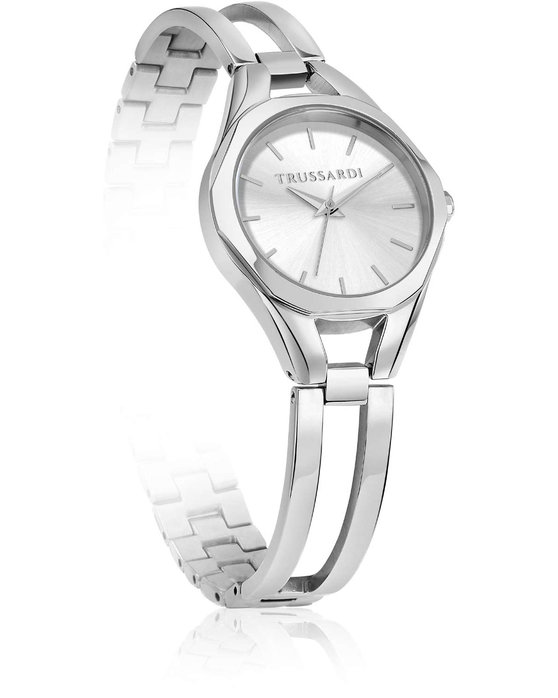 TRUSSARDI Metropolitan Silver Metallic Bracelet