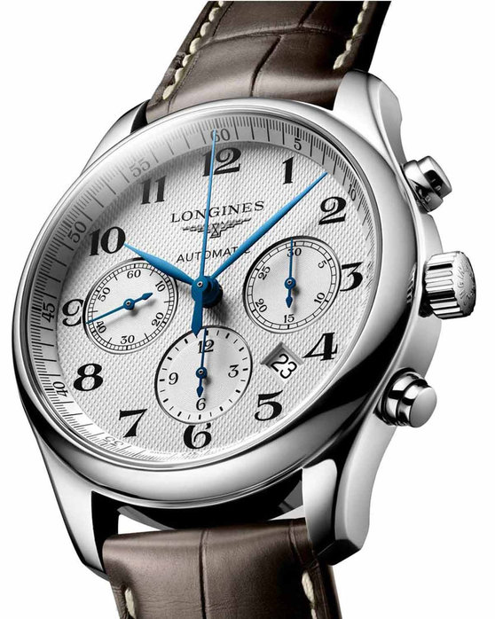 LONGINES The LONGINES Master Collection Automatic Chronograph Brown Leather Strap