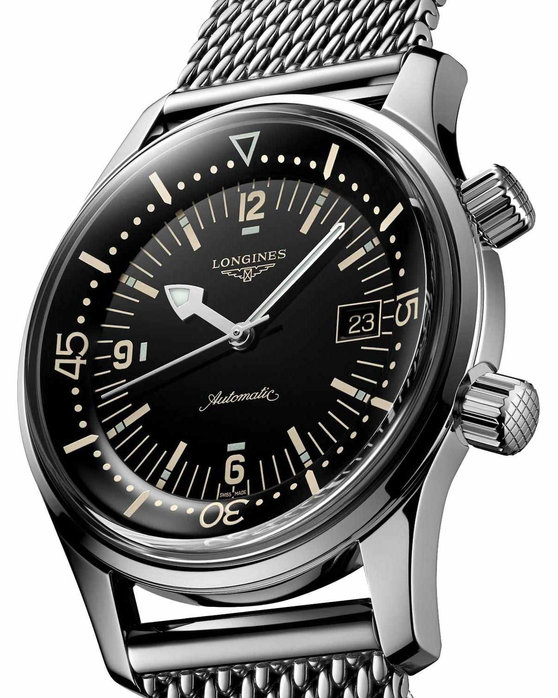 LONGINES Legend Diver Automatic Silver Stainless Steel Bracelet