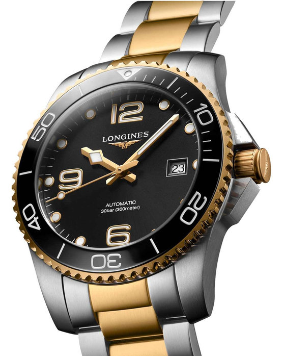 LONGINES HydroConquest Automatic Two Tone Stainless Steel Bracelet