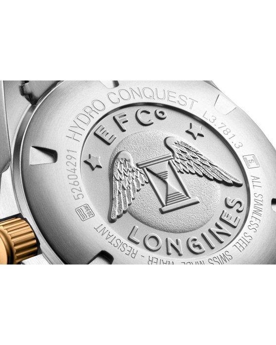 LONGINES HydroConquest Automatic Two Tone Stainless Steel Bracelet