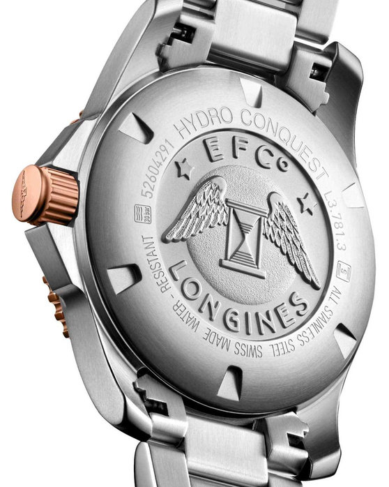 LONGINES HydroConquest Automatic Two Tone Stainless Steel Bracelet