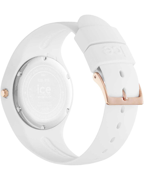 ICE WATCH Flower White Silicone Strap (M)