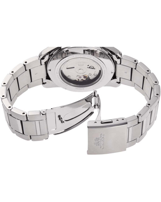 ORIENT Contemporary Sun and Moon Automatic Silver Stainless Steel Bracelet