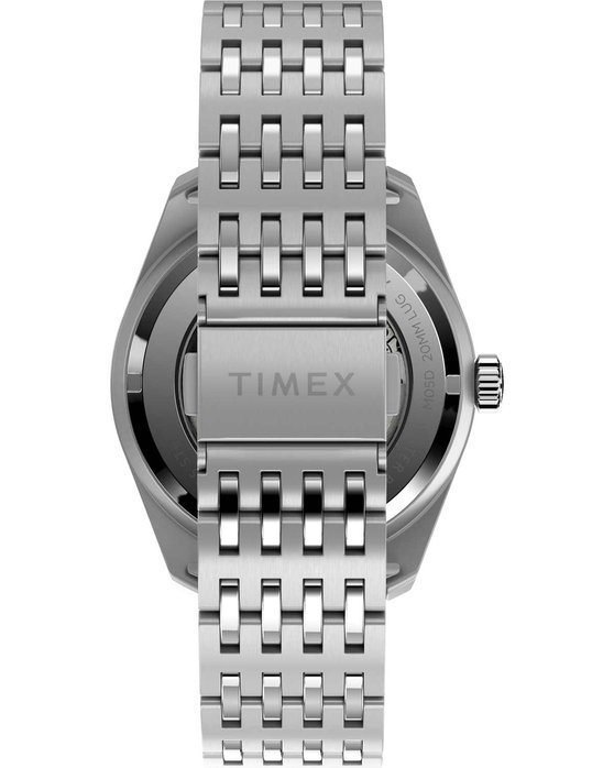 TIMEX Deep Water Waterbury Automatic Silver Stainless Steel Bracelet