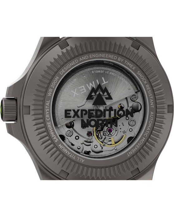 TIMEX Expedition North Automatic Black Leather Strap