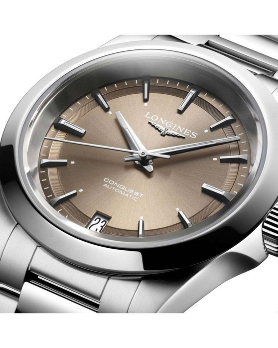 LONGINES Conquest Automatic Silver Stainless Steel Bracelet