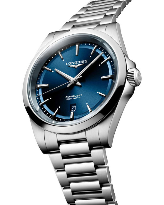 LONGINES Conquest Automatic Silver Stainless Steel Bracelet