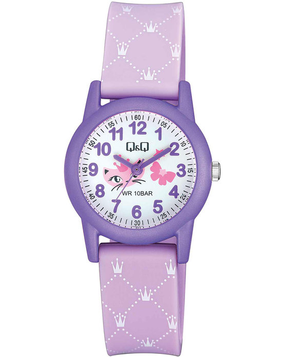 Q&Q Kids Purple Plastic Strap