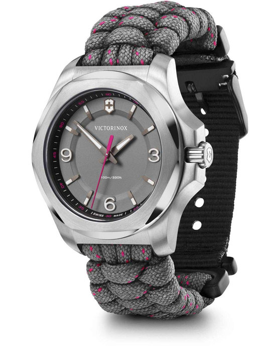 VICTORINOX I.N.O.X. V Grey Fabric Strap