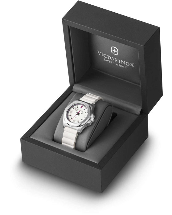 VICTORINOX I.N.O.X. V White Rubber Strap