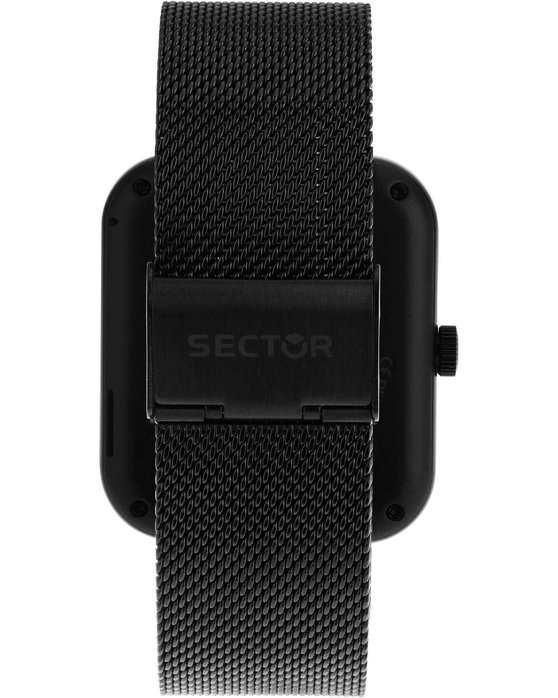 SECTOR S03 Smartwatch Black Metallic Bracelet