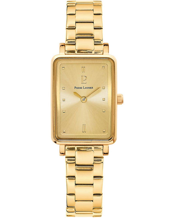 PIERRE LANNIER Ariane Gold Stainless Steel Bracelet