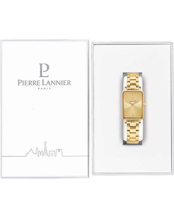 PIERRE LANNIER Ariane Gold Stainless Steel Bracelet