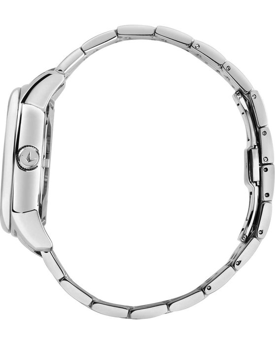 LUCIEN ROCHAT Iconic Automatic Silver Stainless Steel Bracelet Gift Set