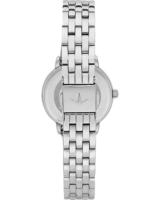 LUCIEN ROCHAT Charme Diamonds Silver Stainless Steel Bracelet