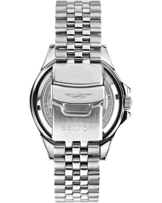 SECTOR 230 Automatic Silver Stainless Steel Bracelet